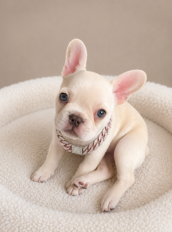 SNOW WHITE aka SNOW! Our Exclusive WHITE Frenchie Princess!SNOW WHITE aka SNOW! Our Exclusive WHITE Frenchie Princess!